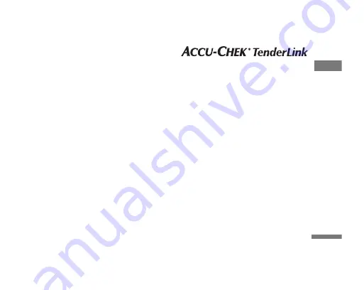 Roche ACCU-CHEK TenderLink Instructions For Use Manual Download Page 262