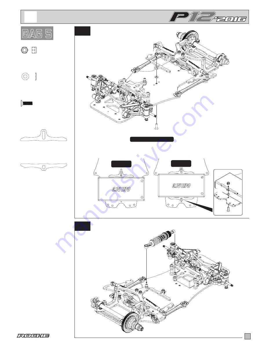 Roche rapide P12 2016 Assembly Manual Download Page 13