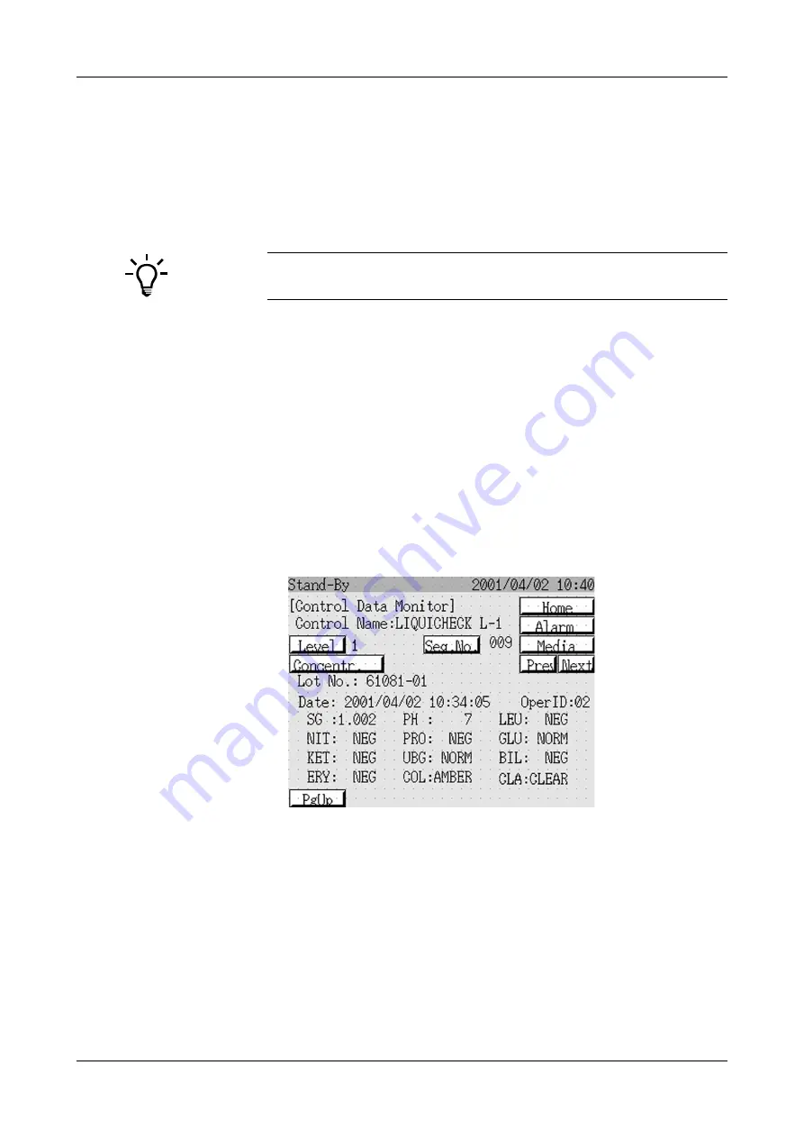 Roche URISYS 2400 Operator'S Manual Download Page 86