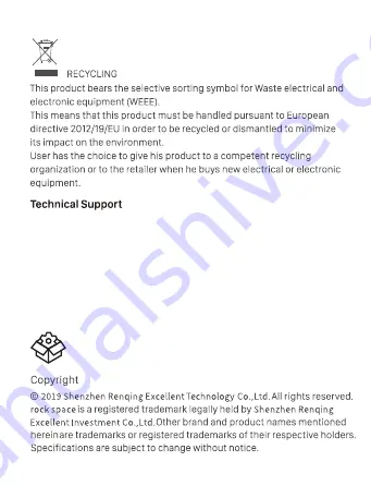 rock space RSD0613 User Manual Download Page 16