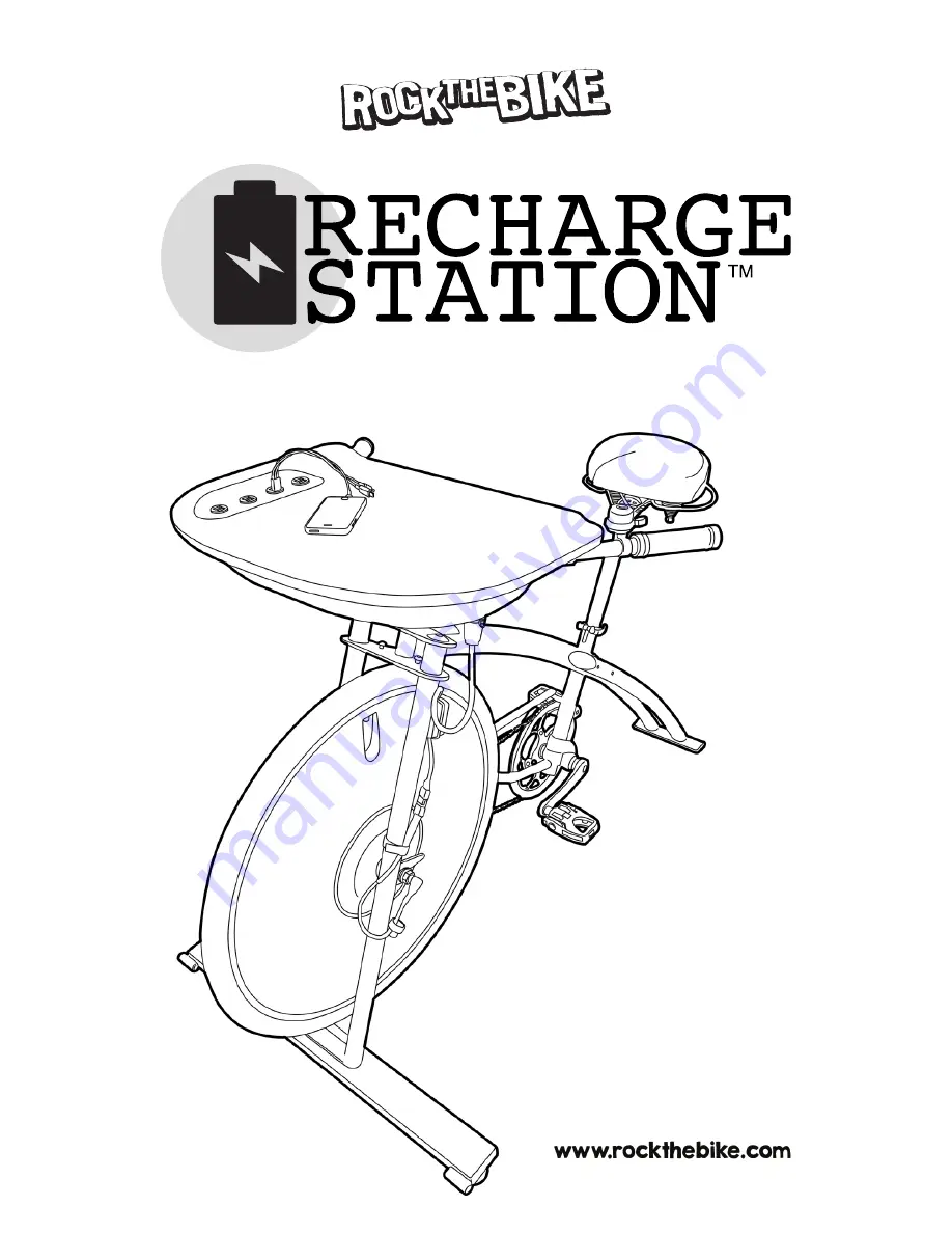 Rock The Bike Recharge Station User Manual Download Page 1