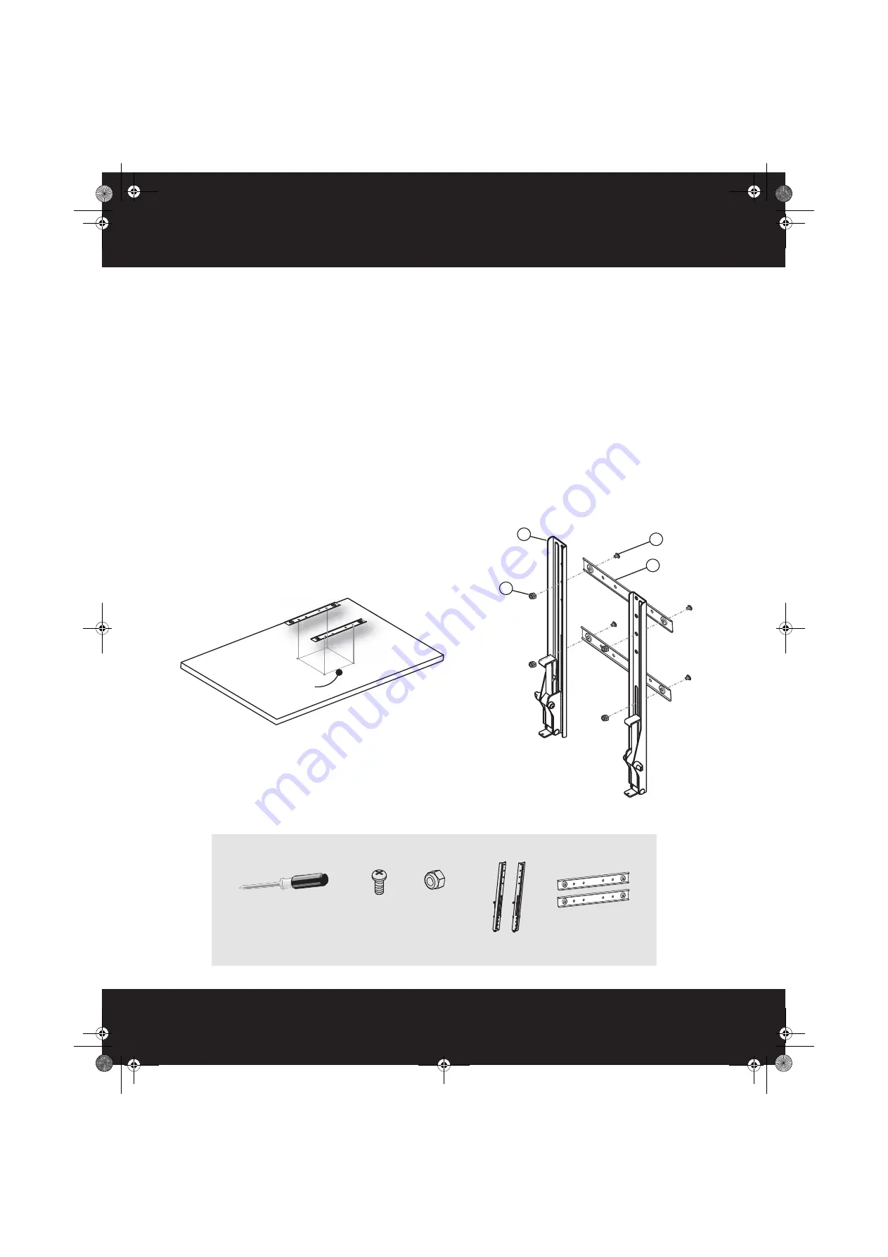 RocketFish RF-TVML70 (Spanish) Guía De Montaje Manual Download Page 6