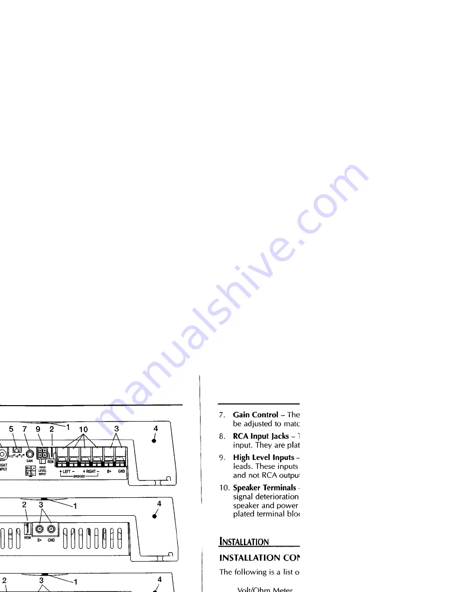 Rockford Fosgate 2015 Installation & Operation Manual Download Page 4