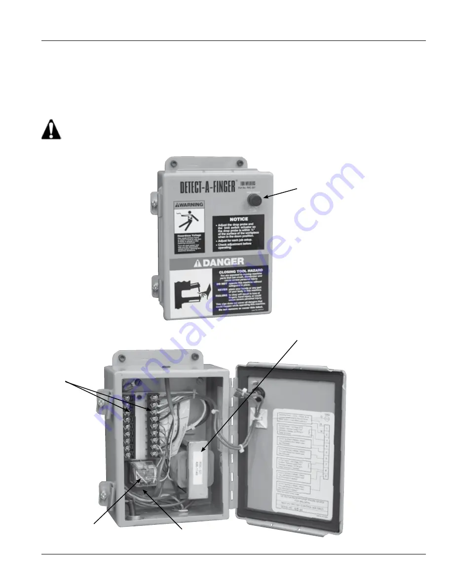 Rockford Fosgate DETECT-A-FINGER RKC-500 Series Installation Manual Download Page 9