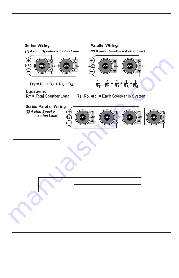 Rockford Fosgate P10S8 Installation & Operation Manual Download Page 6