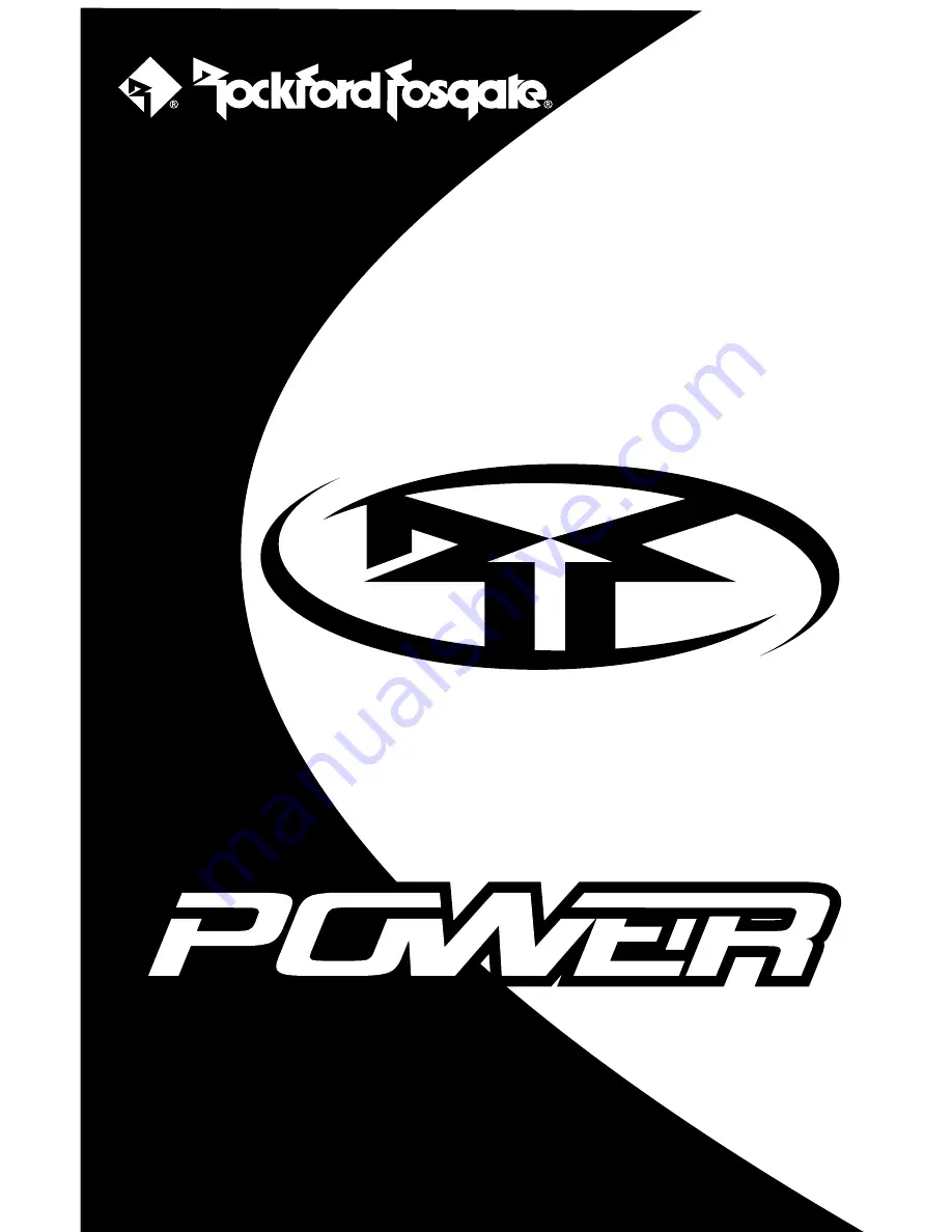 Rockford Fosgate Power BD1000.1 Operating & Installation Download Page 1