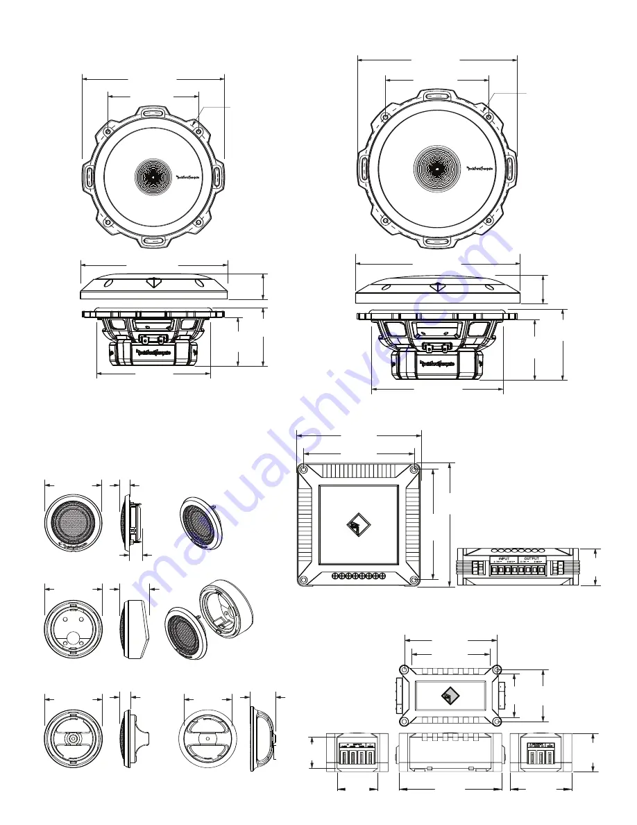 Rockford Fosgate power T252-S Скачать руководство пользователя страница 4