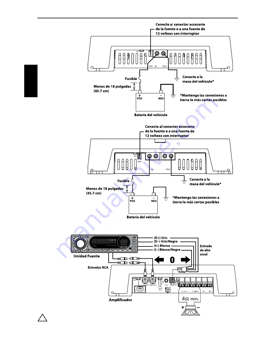 Rockford Fosgate Punch 150S Installation And Operation Manual Download Page 36