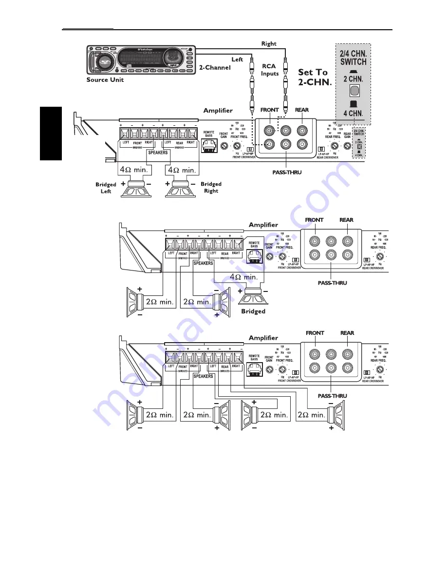 Rockford Fosgate Punch P450.4 Installation Manual Download Page 32