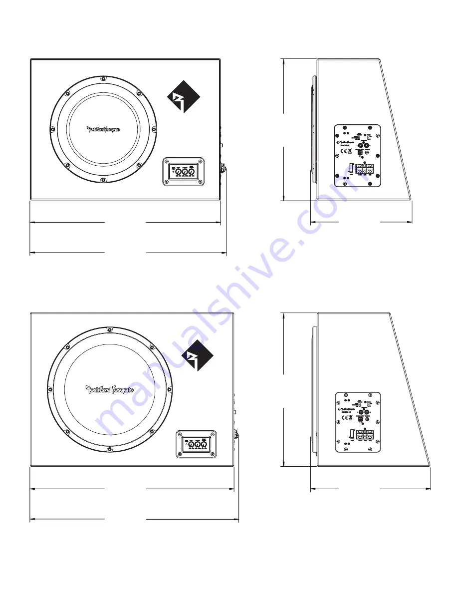 Rockford Fosgate R300-10 Скачать руководство пользователя страница 3