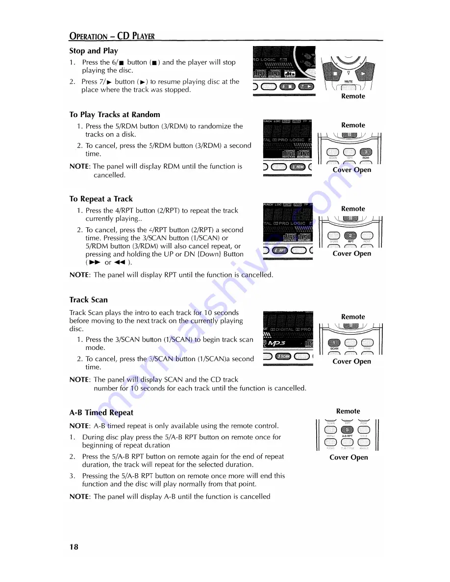 Rockford Fosgate RAV DVD1 Скачать руководство пользователя страница 18