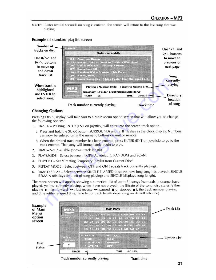 Rockford Fosgate RAV DVD1 Installation & Operation Manual Download Page 21