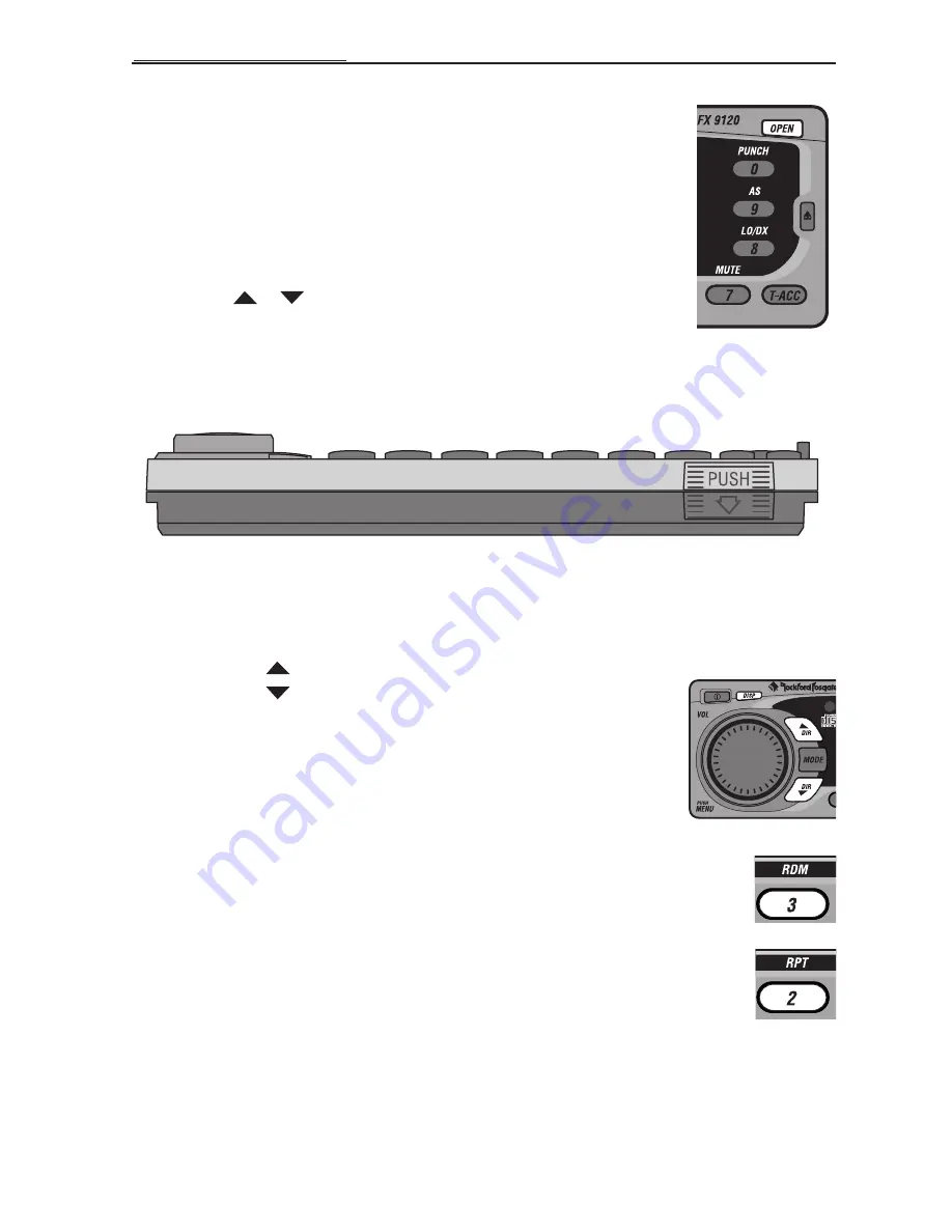 Rockford Fosgate RFX9020M Installation & Operating Manual Download Page 14