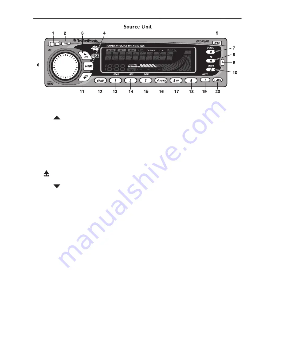 Rockford Fosgate RFX9020M Скачать руководство пользователя страница 31