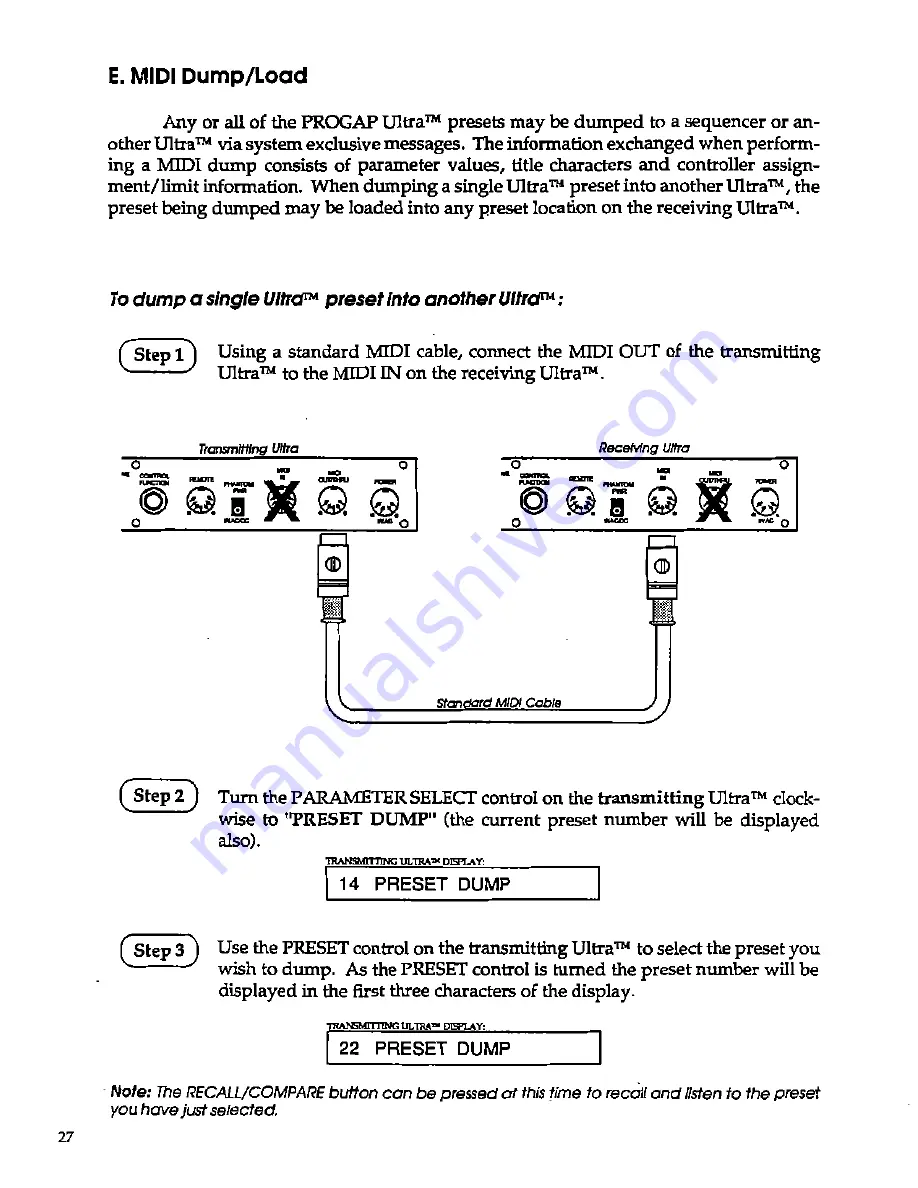 Rocktron PROGAP ULTRA Owner'S Manual Download Page 30