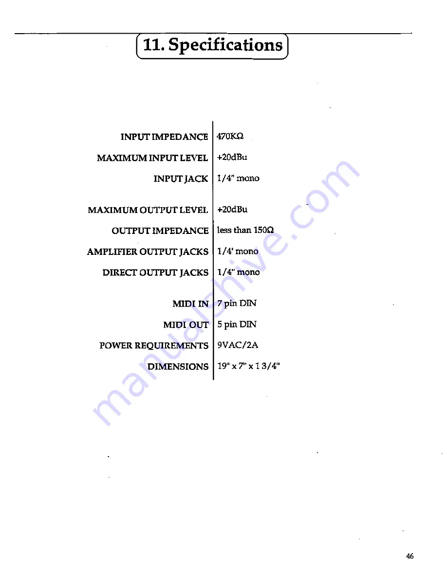 Rocktron PROGAP ULTRA Owner'S Manual Download Page 49