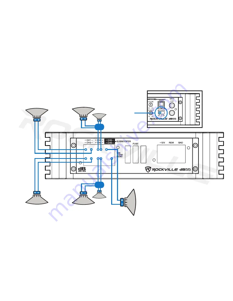 Rockville dB55 User Manual Download Page 13