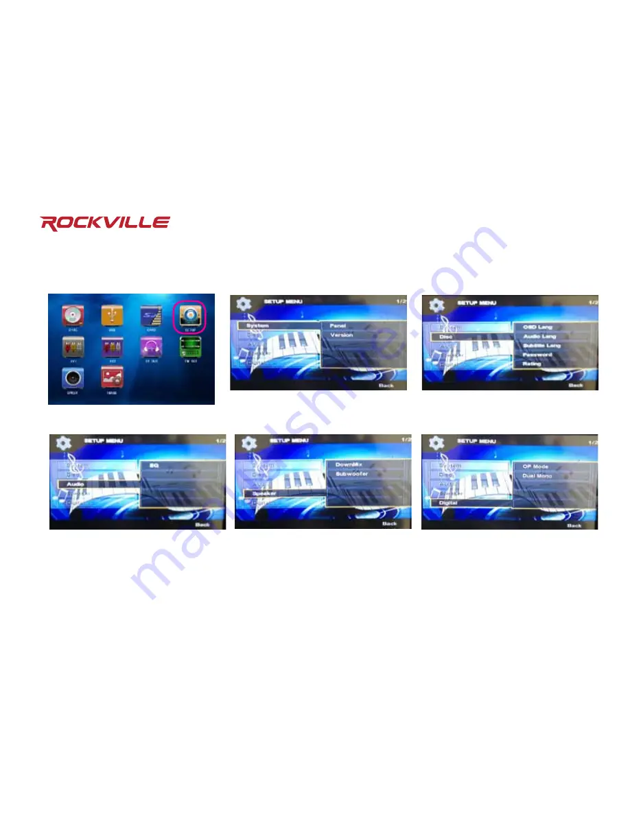 Rockville HEADREST DVD PLAYER Owner'S Manual Download Page 16