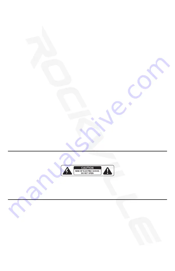 Rockville HTS45 Owner'S Manual Download Page 3