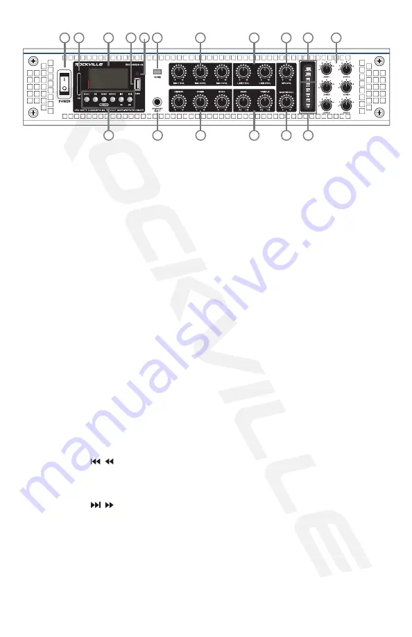 Rockville RCS650-6 Owner'S Manual Download Page 6