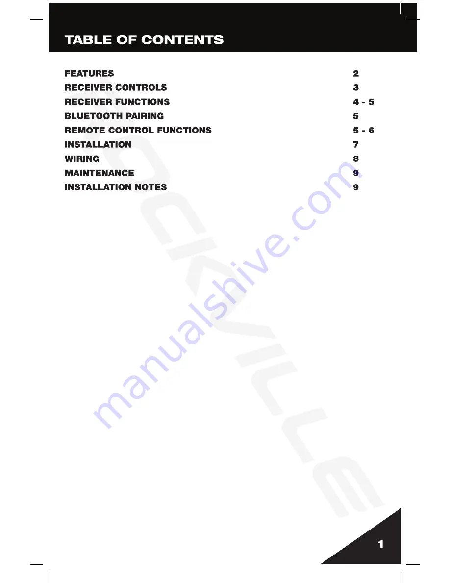 Rockville RDM18 Owner'S Manual Download Page 3