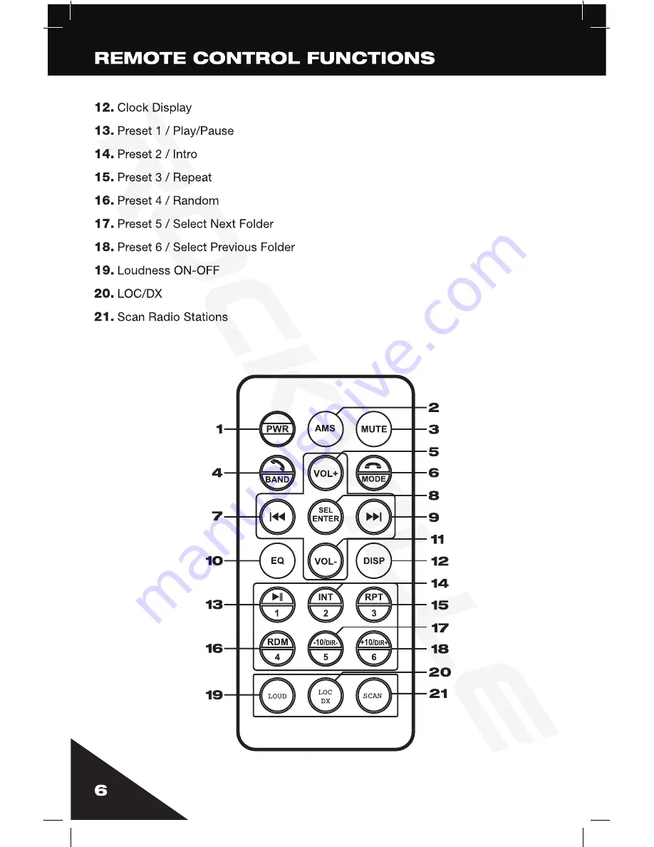 Rockville RDM18 Owner'S Manual Download Page 8