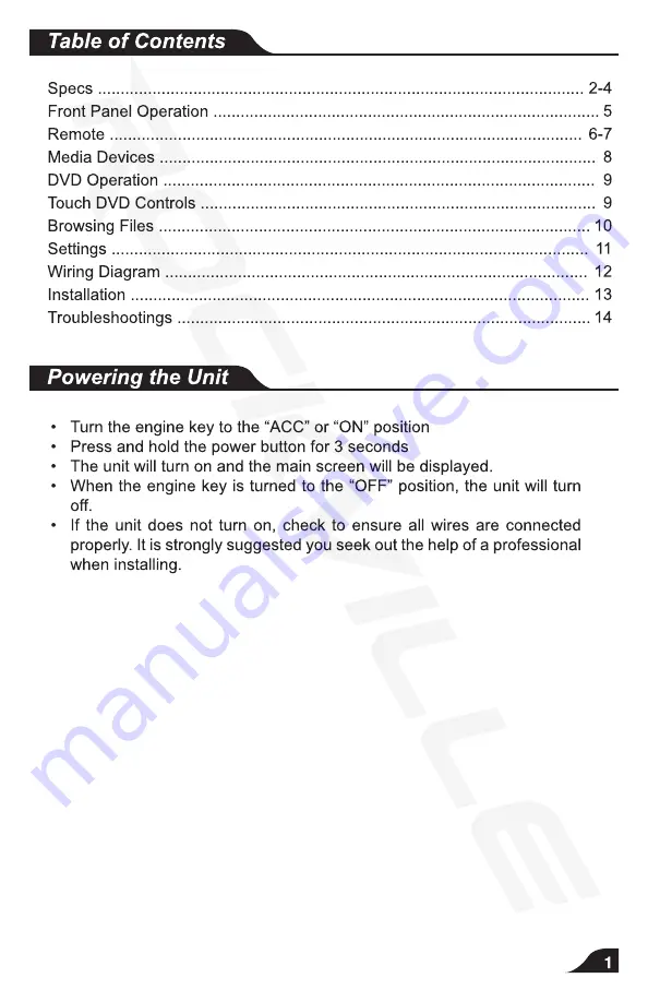 Rockville RDP931 User Manual Download Page 3