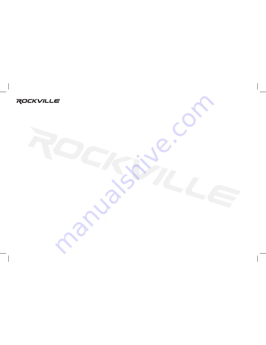 Rockville RPA60BT Owner'S Manual Download Page 10