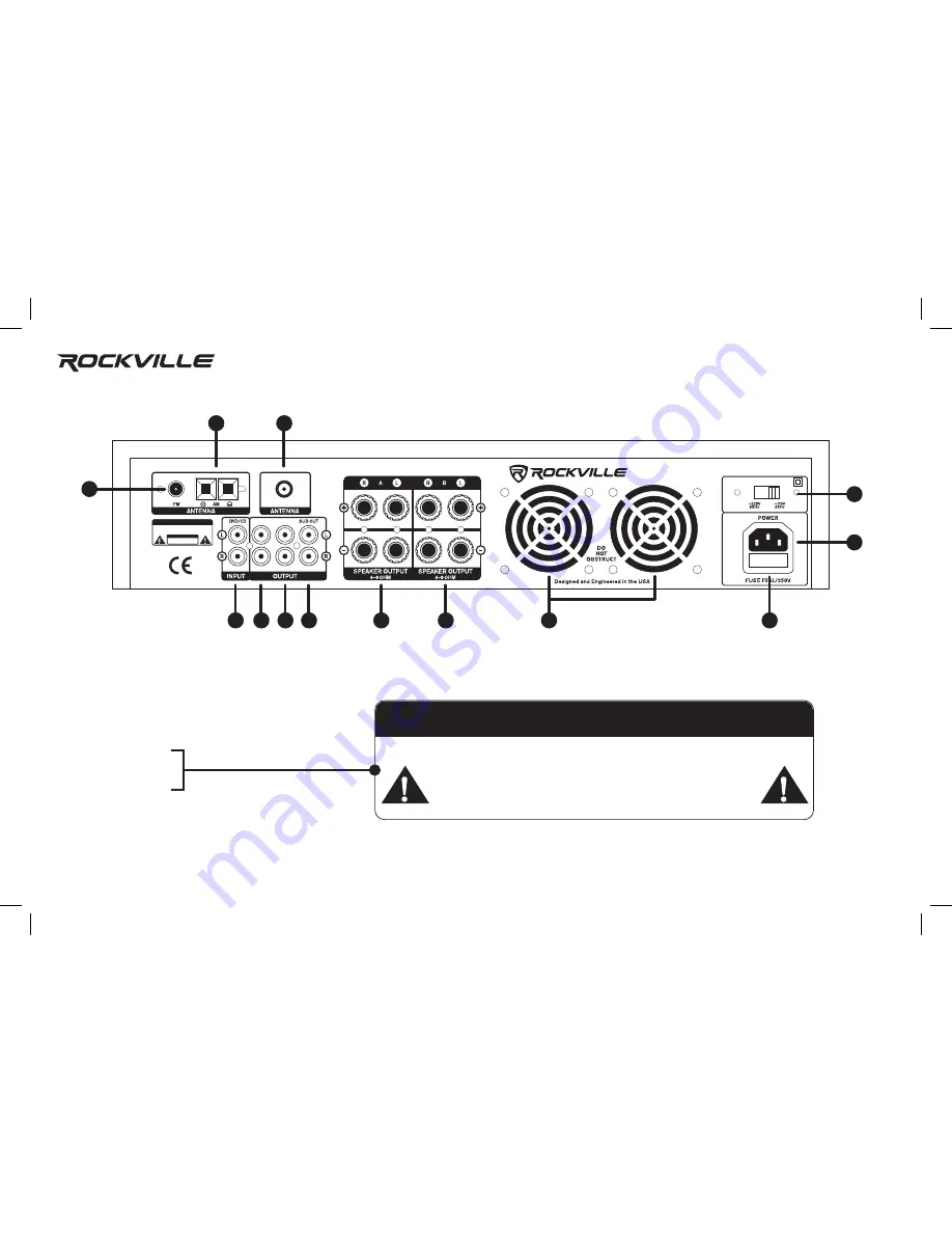 Rockville RPA7000UWM Owner'S Manual Download Page 6