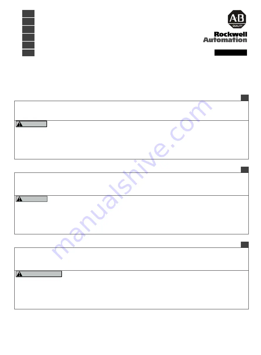 Rockwell Automation 1606-XLE480 Instruction Manual Download Page 1