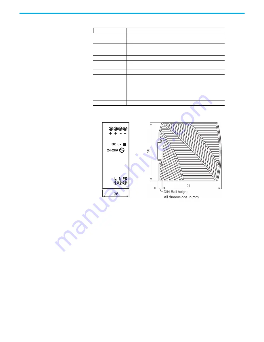 Rockwell Automation Allen-Bradley 1606-XLB90E Reference Manual Download Page 18