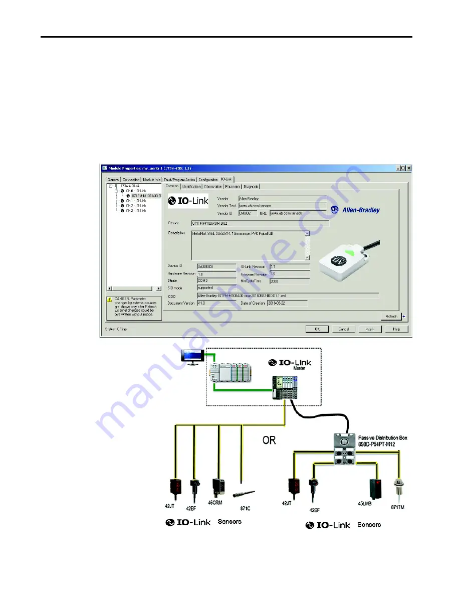 Rockwell Automation Allen-Bradley 871FM-M10BA30-x User Manual Download Page 20