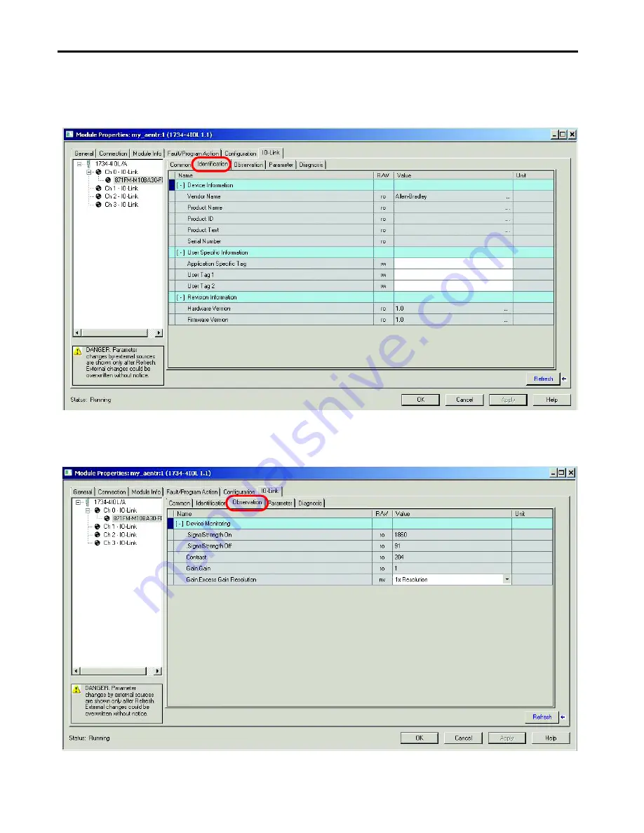 Rockwell Automation Allen-Bradley 871FM-M10BA30-x Скачать руководство пользователя страница 49