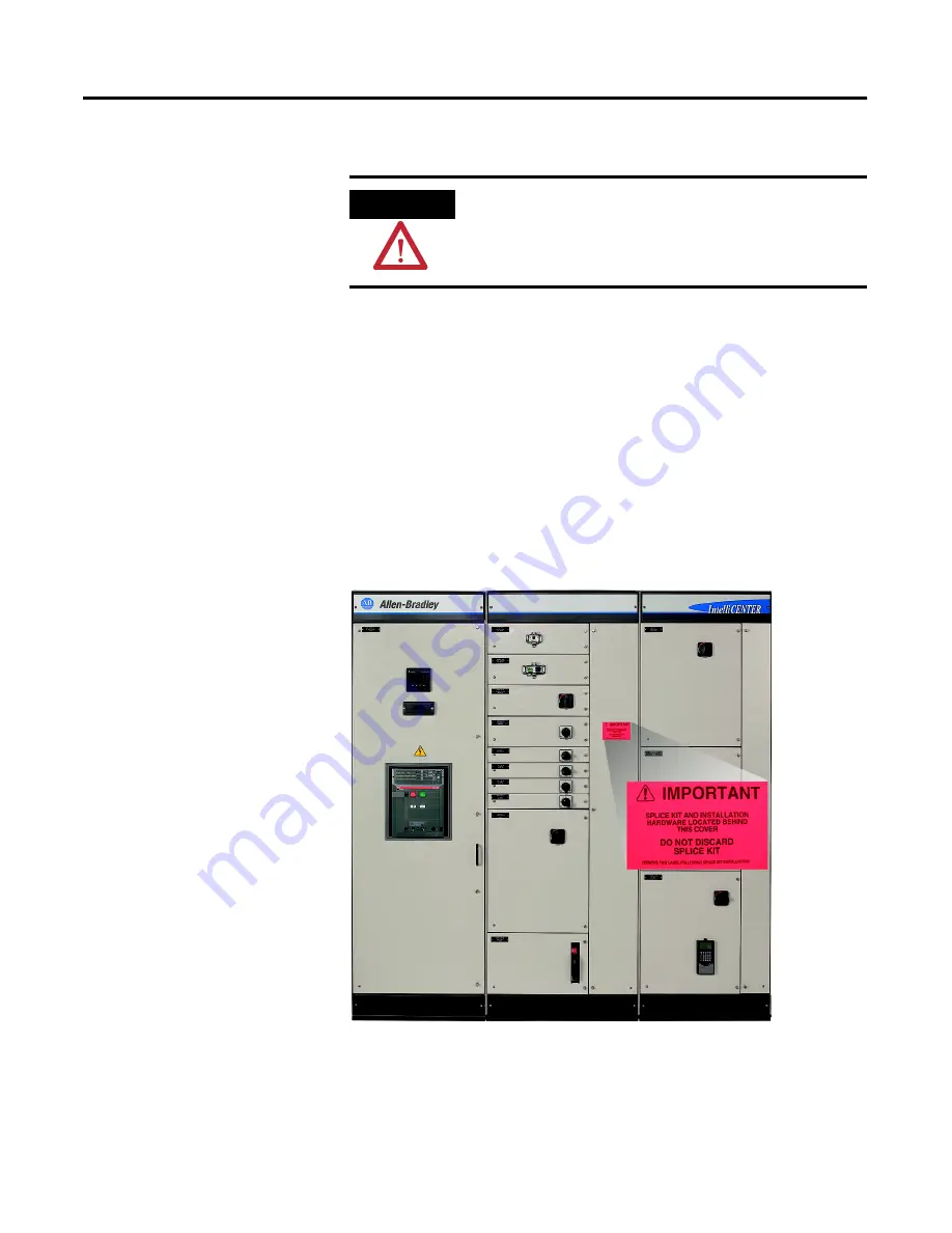 Rockwell Automation Allen-Bradley CENTERLINE 2500 Скачать руководство пользователя страница 29