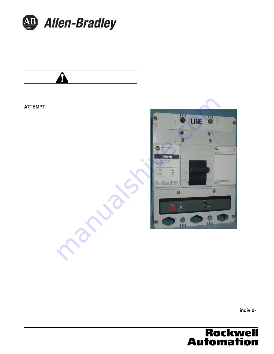 Rockwell Automation Allen-Bradley MCP Скачать руководство пользователя страница 1