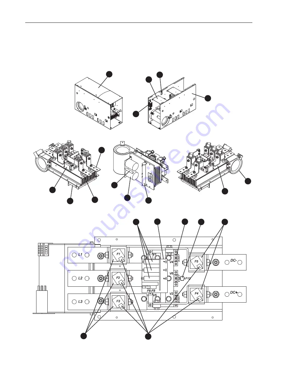 Rockwell Automation Allen-Bradley PowerFlex SCR Скачать руководство пользователя страница 58