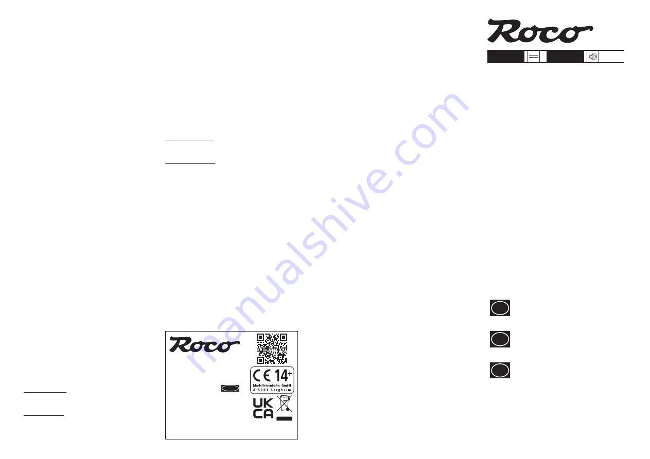 roco 36088 Скачать руководство пользователя страница 1