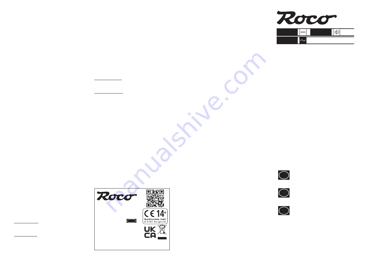 roco 71265 Скачать руководство пользователя страница 1