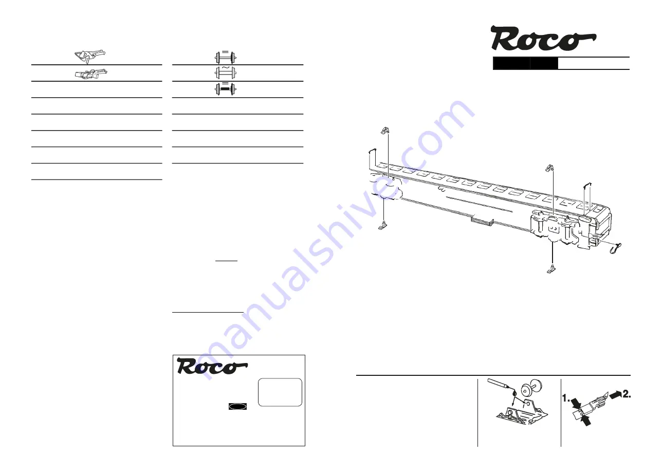 roco 74129 A Quick Start Manual Download Page 1