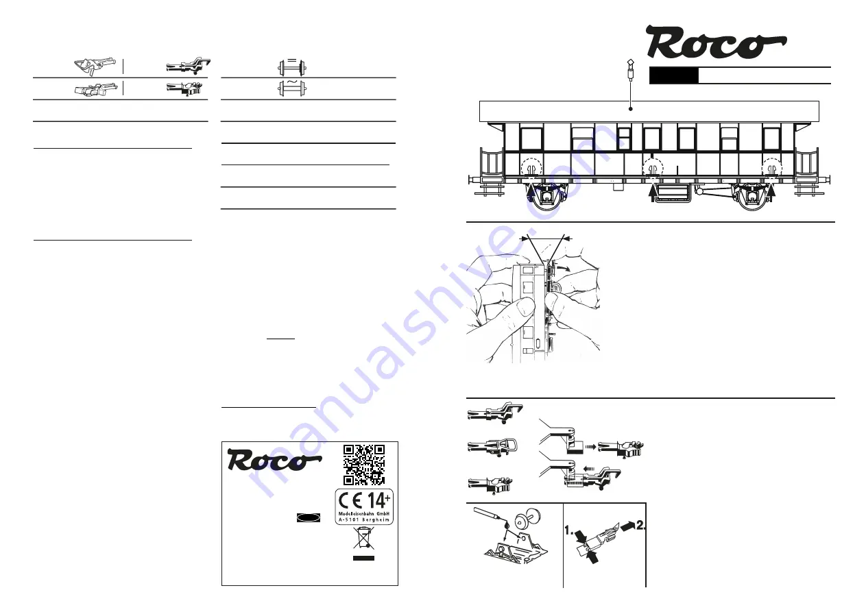 roco 74263 Manual Download Page 1