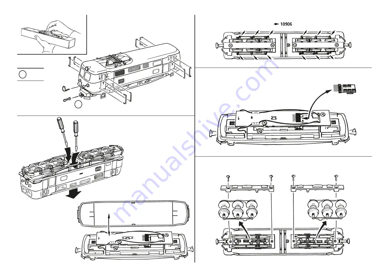 roco H0e Electric locmotive Rh 1099 Скачать руководство пользователя страница 6