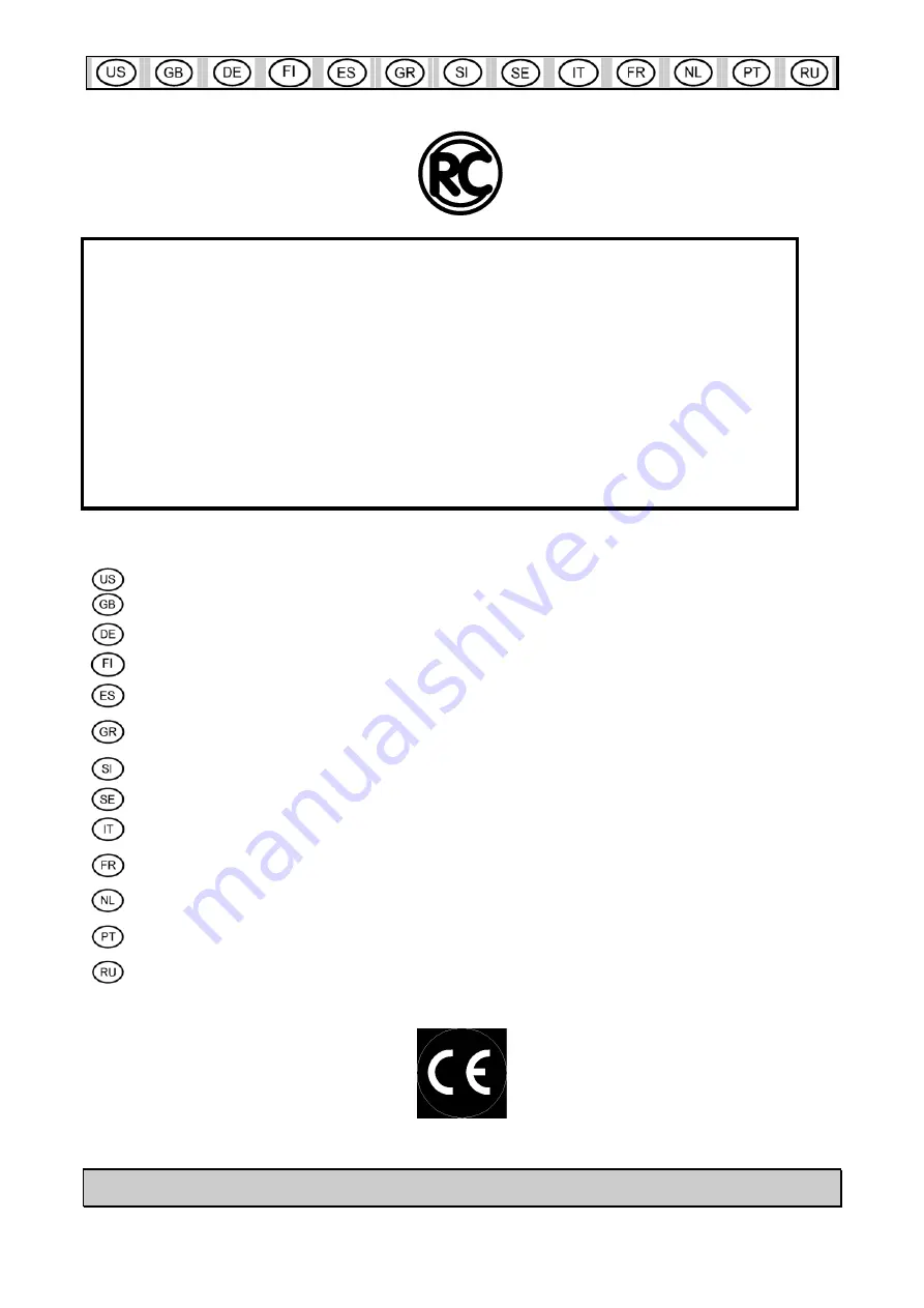 RODCRAFT RC6050 Operation Manual Download Page 1