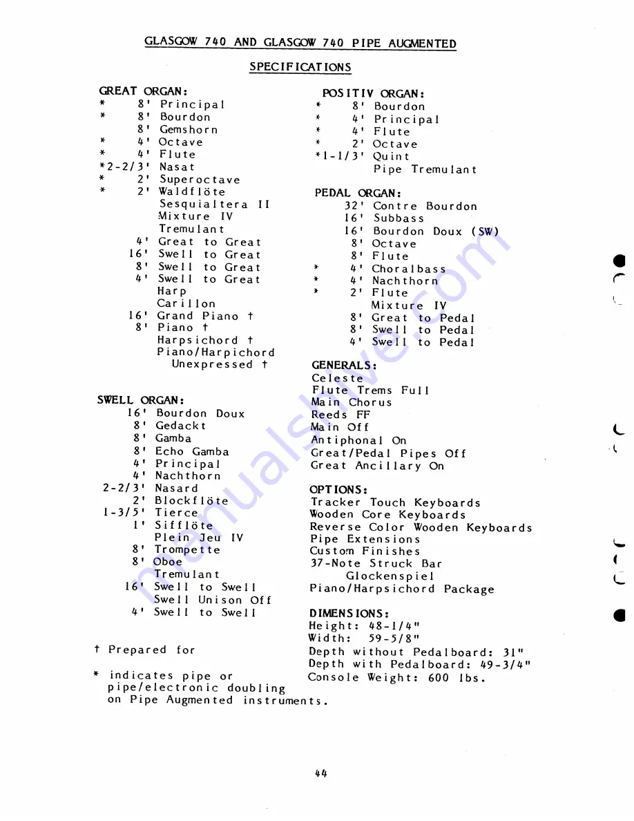 Rodgers Exeter 770 Скачать руководство пользователя страница 50