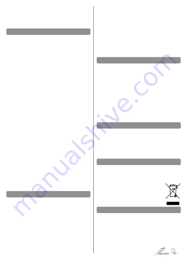 Roger Technology G90 Series Instruction And Warnings For The Installer Download Page 7