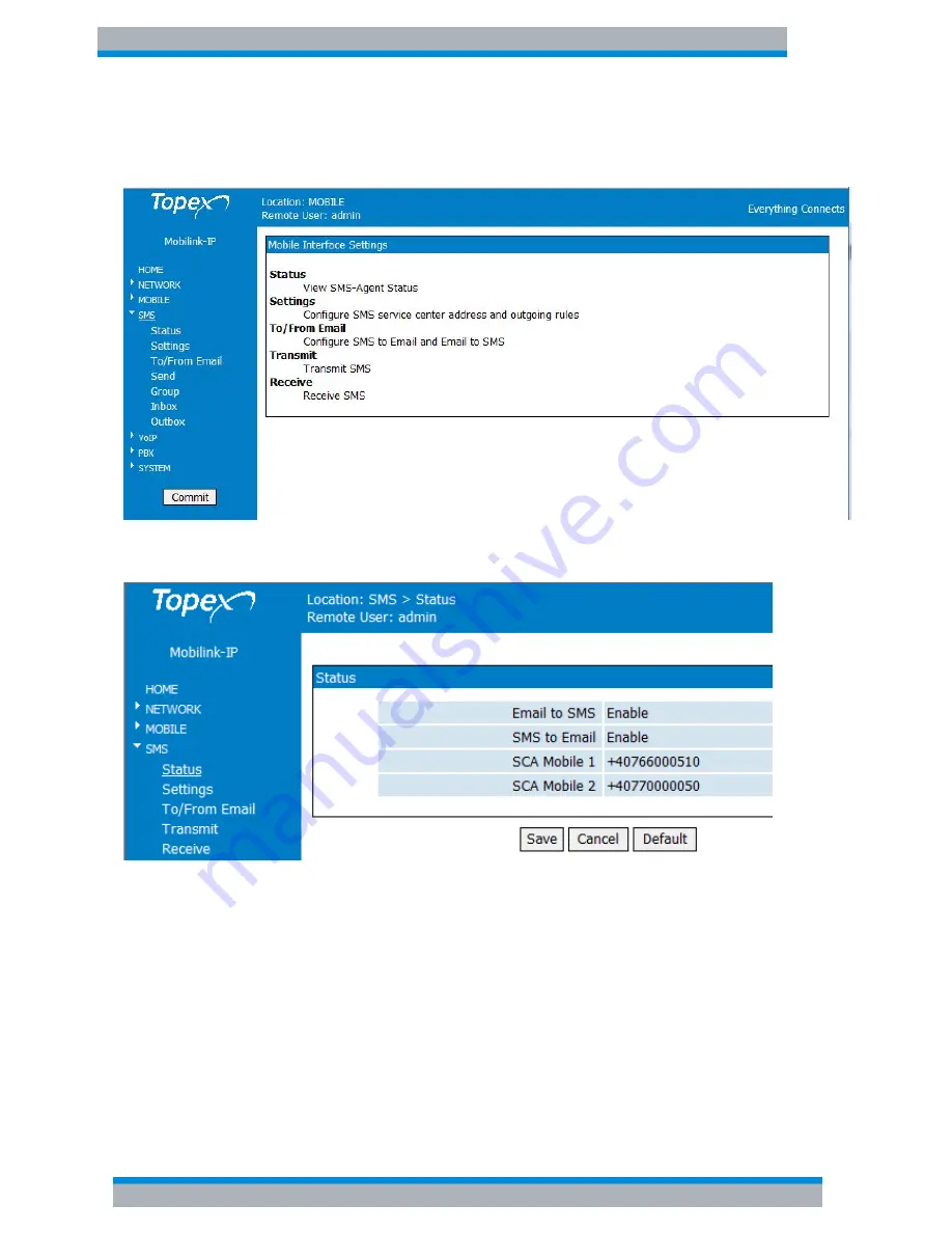 Rohde & Schwarz Topex MobiLink IP Скачать руководство пользователя страница 82