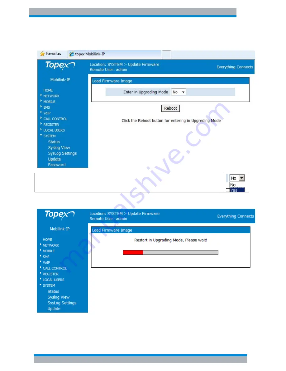 Rohde & Schwarz Topex MobiLink IP User Manual Download Page 141