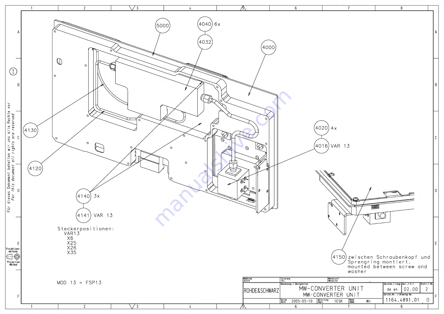 Rohde & Schwarz 1164.4391.03 Service Manual Download Page 229