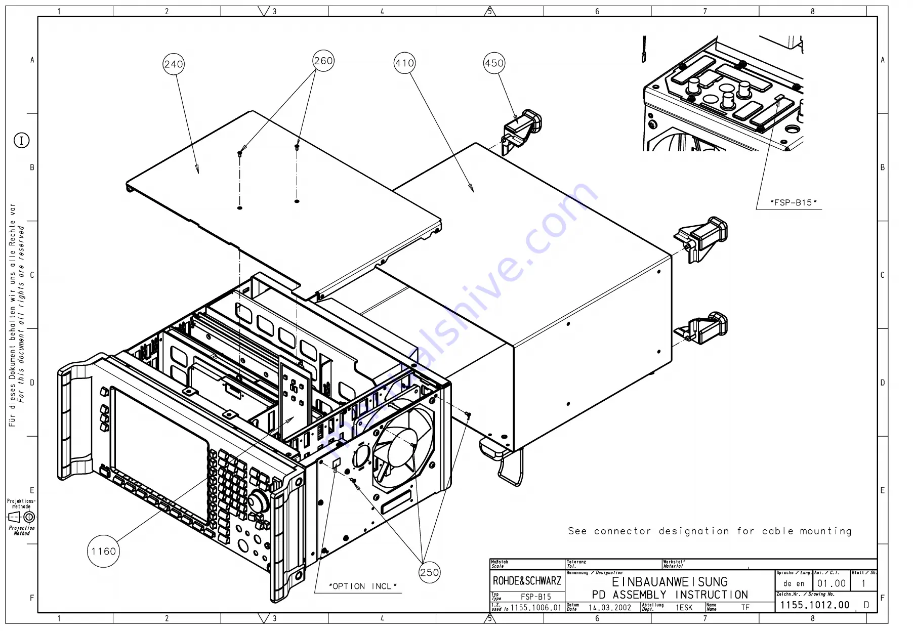 Rohde & Schwarz 1164.4391.03 Service Manual Download Page 240