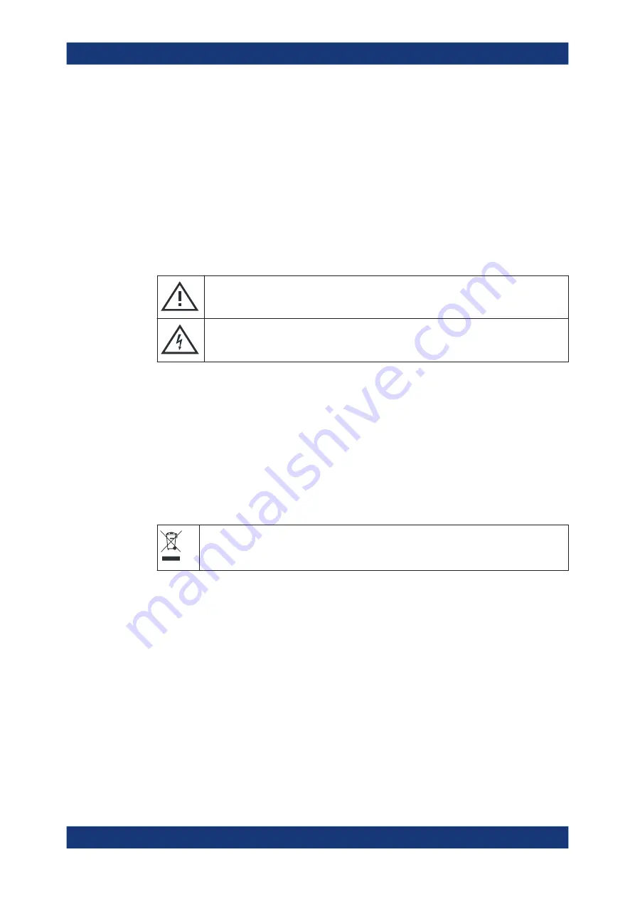 Rohde & Schwarz 1173.8709K02 User Manual Download Page 8