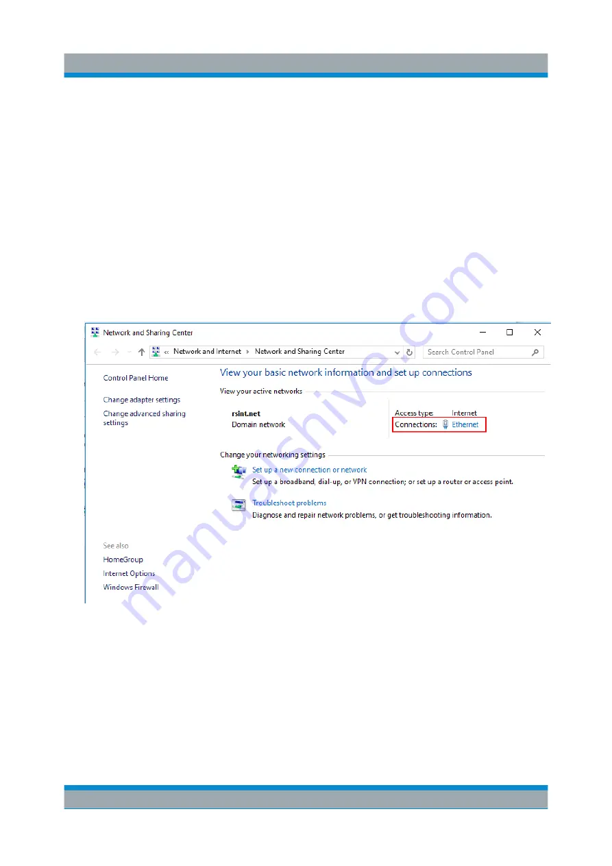 Rohde & Schwarz 1307.9002K03 Quick Start Manual Download Page 184